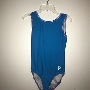 plum practice wear leotard